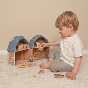 Little Dutch poppenhuis schuur Little Farm 2 jr+ LD7152b