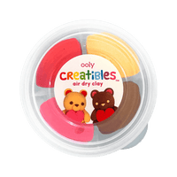 OOLY creatibles set Lovely bears 6 jr+