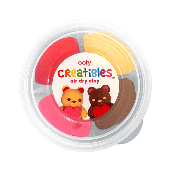 OOLY creatibles set Lovely bears 6 jr+