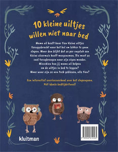 10 kleine uiltjes willen niet naar bed 3jr 9789020614565 a