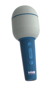 MOB Micro Groovy karaoke microfoon blauw