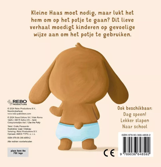 Op het potje - stap voor stap 1 jr+