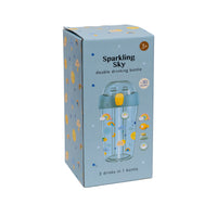 Petit Monkey 2 in 1 drinkfles Sparkling Sky