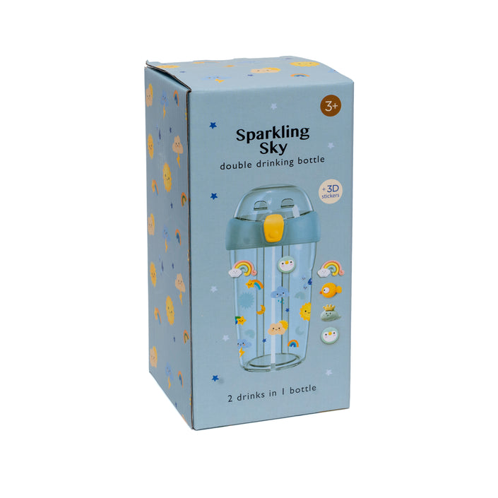 Petit Monkey 2 in 1 drinkfles Sparkling Sky