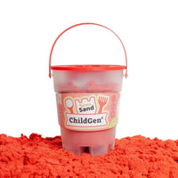 ChildGen kinetisch zand rood