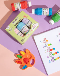 ChildGen vinger verfpalet