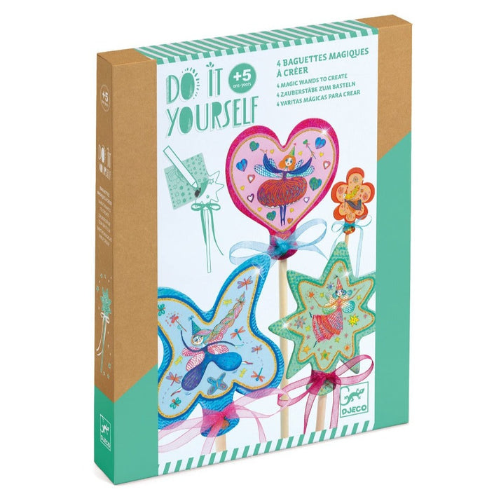 DJECO DIY toverstokjes maken Little fairies 5 jr+