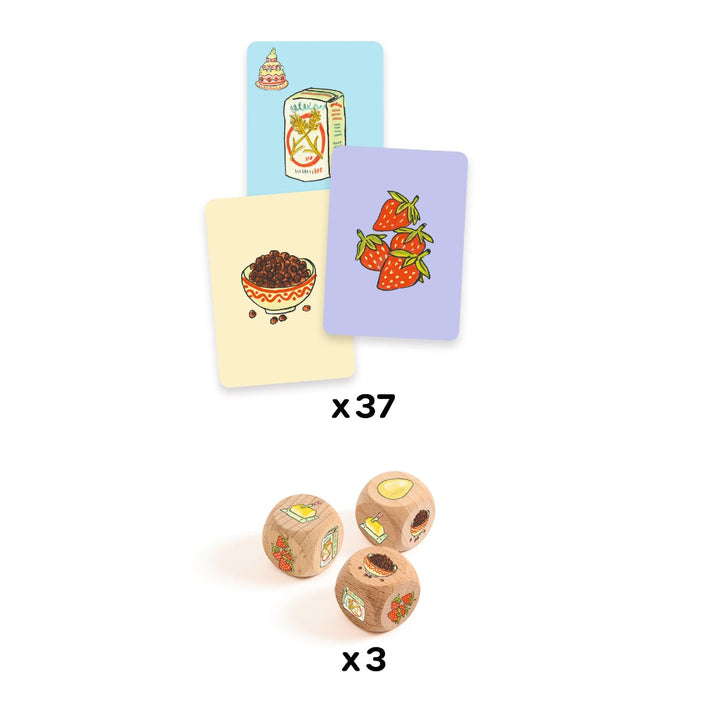 DJECO dobbelspel sugar cake 4jr 3070900008366 d