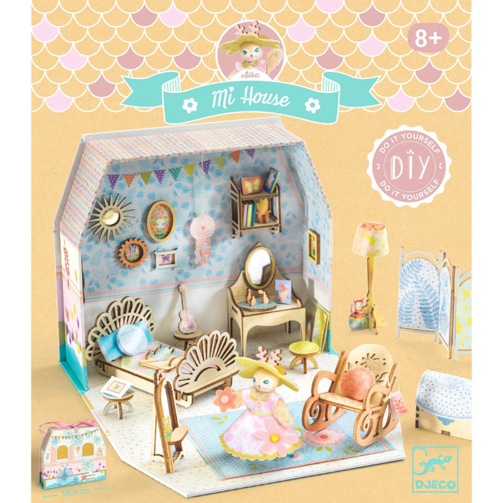 DJECO knutselset Mijn Huis Alba 8jr+DJ08030g