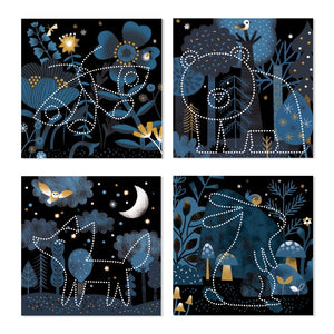 DJECO prikkaarten dieren 3 jr+