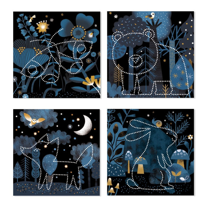 DJECO prikkaarten dieren 3 jr+