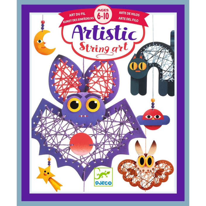 DJECO artistic string art Night time 6 jr+