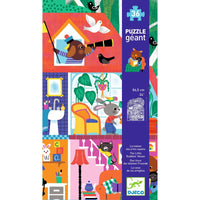 DJECO jumbo puzzel Huis van de vriendjes 3 jr+ / 36 stks