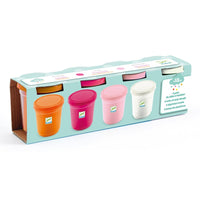 DJECO klei ultra soft 4 kleuren sweet 18 mnd+