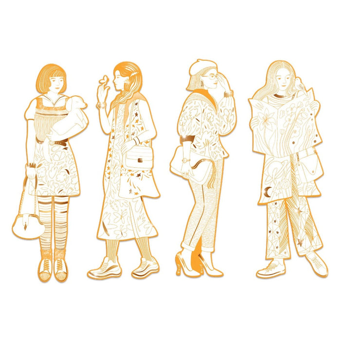 DJECO kleurplaten Les Demoiselles Scout 6 jr+