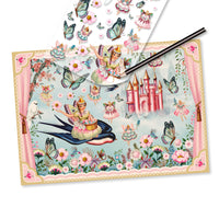 DJECO krasplaatjes fairyland 4-8 jr