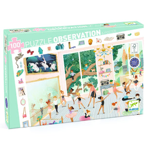 DJECO observatie puzzel dance school DJ07514