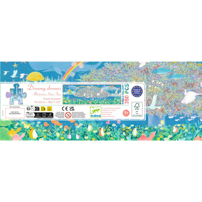 DJECO puzzel Dreamy Dreams 7 jr+/ 350 stks