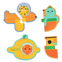 DJECO puzzel duo voertuigen DJ08270B C