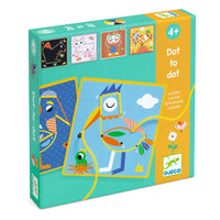DJECO rijgkaarten dot-to-dot 4 jr+
