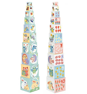 DJECO stapeltoren BabyBloki 1jr+