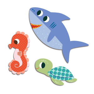DJECO stickers zeedieren 18 mnd+