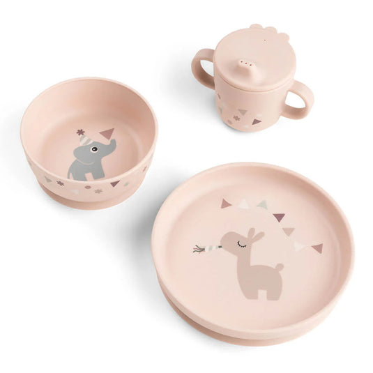 Done by Deer foodie dinner set celebration powder 5712643064176 a