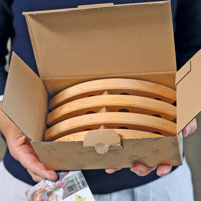 GRIMMS jaarring groot naturel 30 cm b