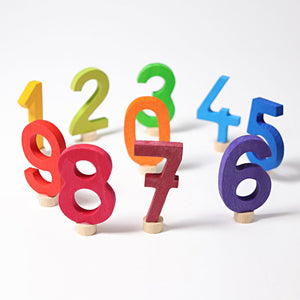 GRIMMS jaarring steker cijfer 0 04600