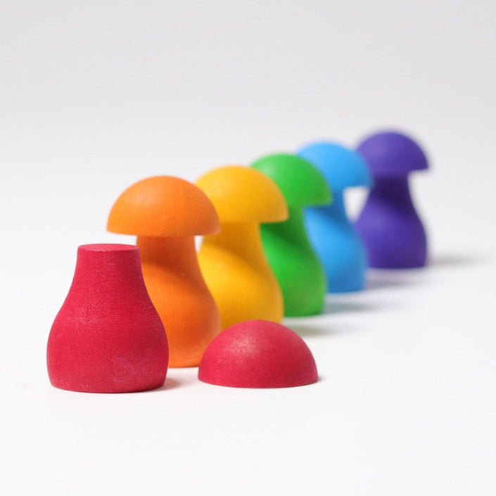 GRIMMS paddenstoelen regenboog classic 1 jr+10585c