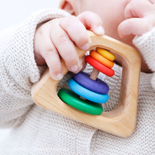 GRIMMS rammelaar piramide 0 mnd+08150