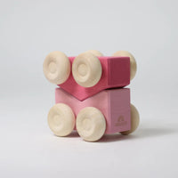 GRIMMS stapel auto's roze 0 mnd+09333