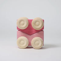 GRIMMS stapel auto's roze 0 mnd+09333c