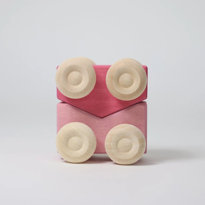 GRIMMS stapel auto's roze 0 mnd+09333c