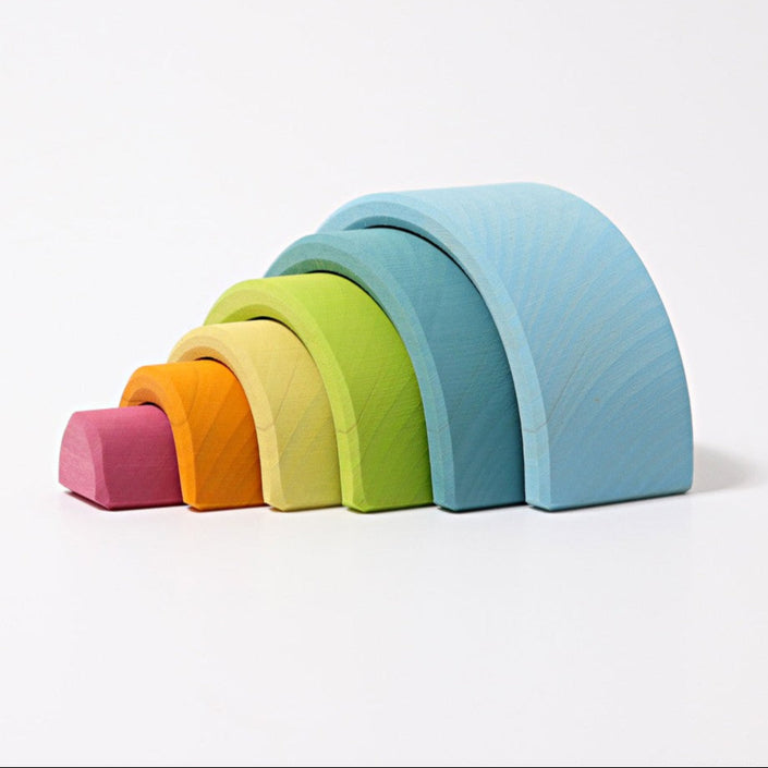 GRIMMS stapel regenboog small pastel 10761 b