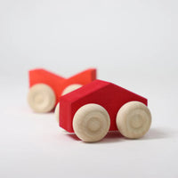 GRIMMS stapel auto's rood 0 mnd+09332c