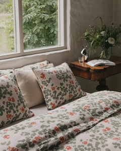 Garbo and  Friends kussensloop pelargonium 50 x 70