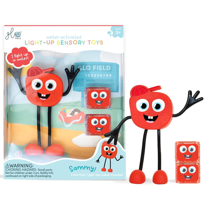 Glo Pals light up character Sammy 3jr+