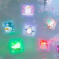 Glo Pals cubes Winter 6 stks 3 jr+GP6PKWINTERb