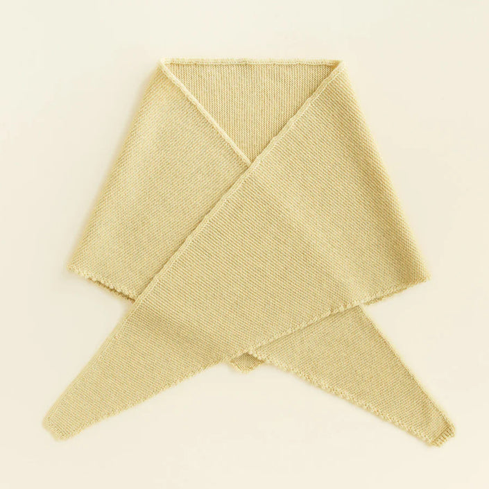 HVID triangle sjaal Josephina light yellow 6mnd - 6jr 5404027808727 d