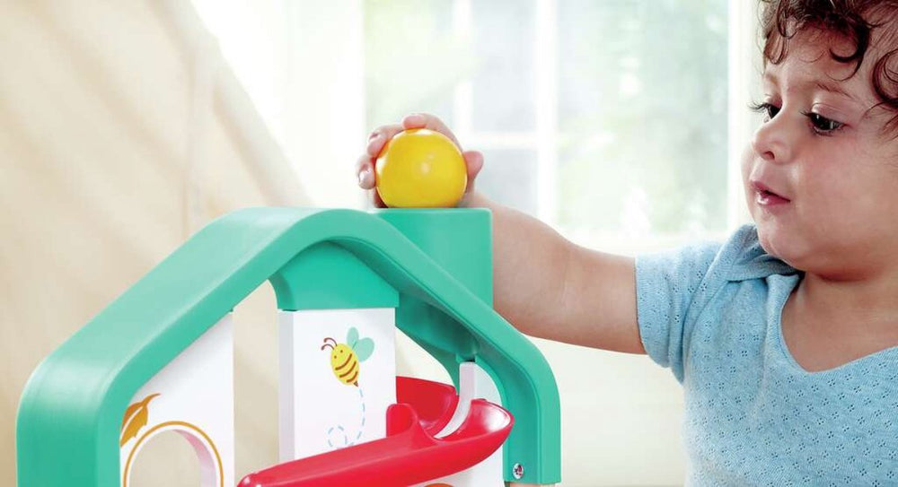 Hape knikkerbaan met xylofoon 1 jr+E0512b