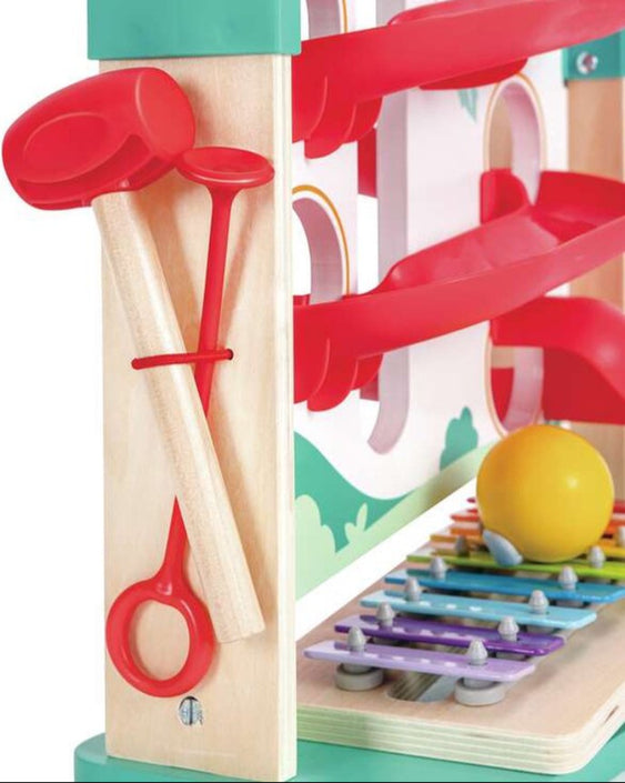 Hape knikkerbaan met xylofoon 1 jr+E0512d