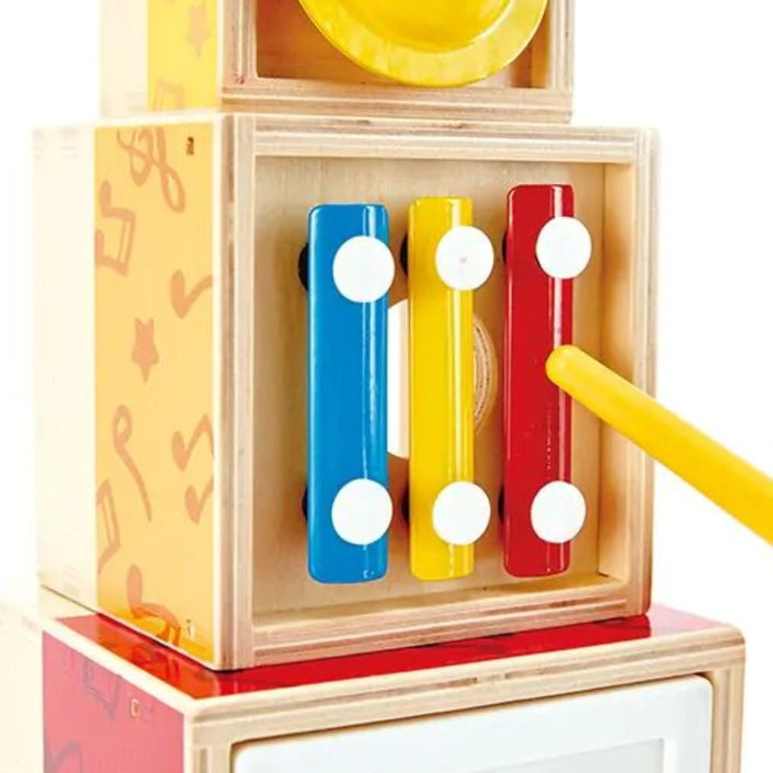 Hape muzikale stapelblokken 18 mnd+E0336e