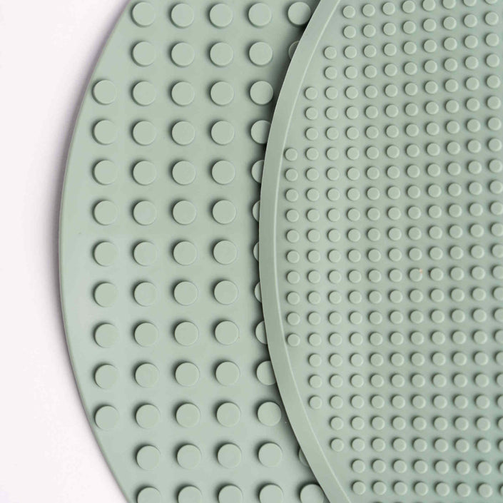 Inspire my play TRAY green building block mat d