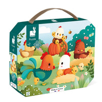 JANOD puzzel Welkom op het boerenerf 2 jr+ / 20 stks