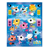 JANOD puzzel eenhoorns concert 3jr+/ 24 stks