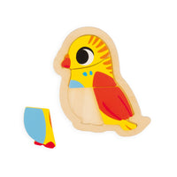 JANOD puzzel huisdieren 18 m+ / 2-3-4-5 stks