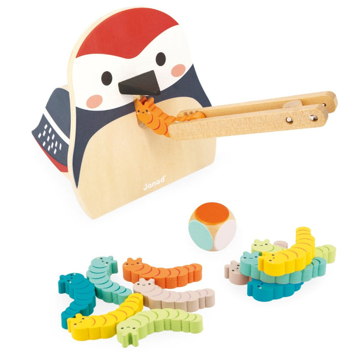 JANOD x WWF kleurenspel Specht en rups 2 jr+