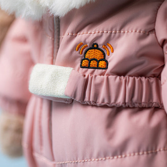 Jellycat knuffel Bashful Bunny snow suitBAS3BSKIe