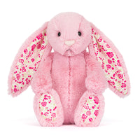Jellycat knuffel blushkin blossom luxe bunny original BAS3ROSE e